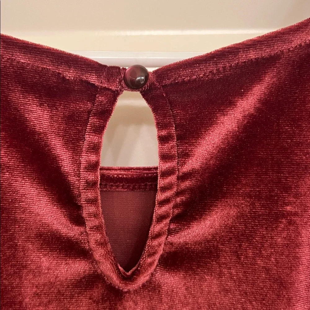 Old Navy Velvet Dress in Burgundy, Girls‎ Size XXL (16)